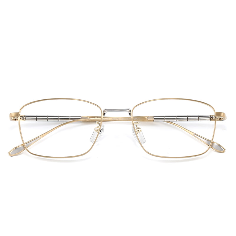 Óculos redondos de bambu Elite Pure Titanium S9072