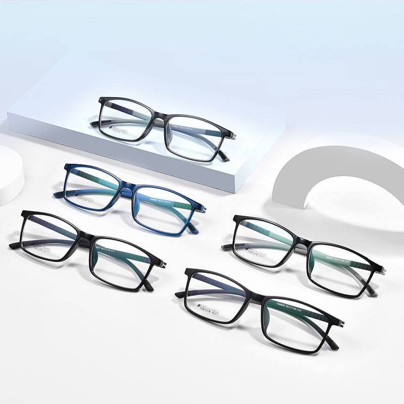 66037 Óculos de leitura flexíveis de silicone TR90