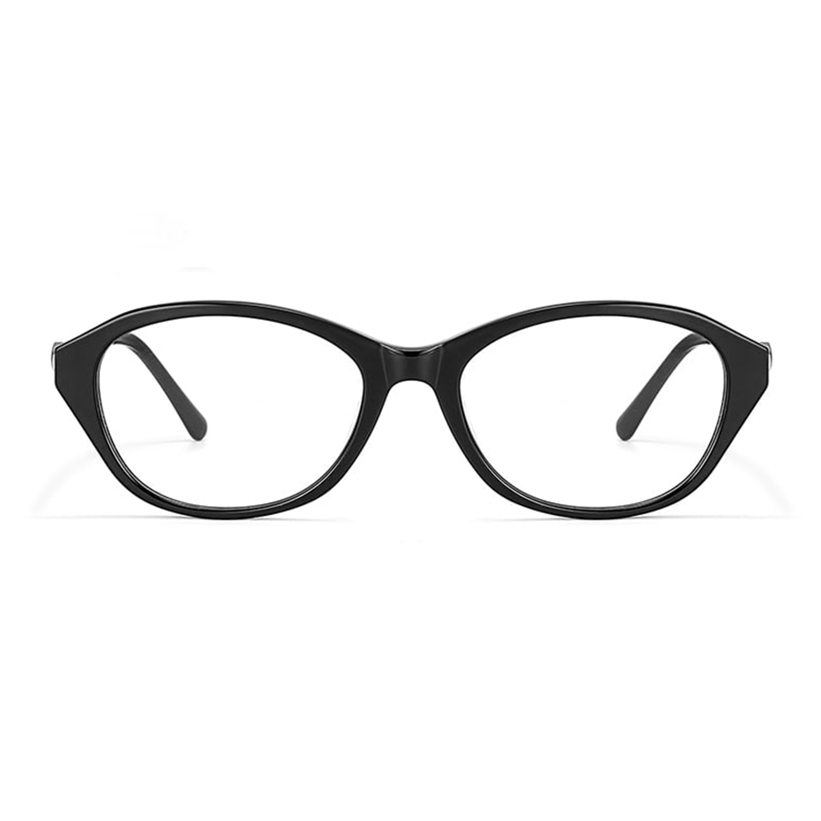 BC2039 Óculos retrô de acetato claro olho de gato